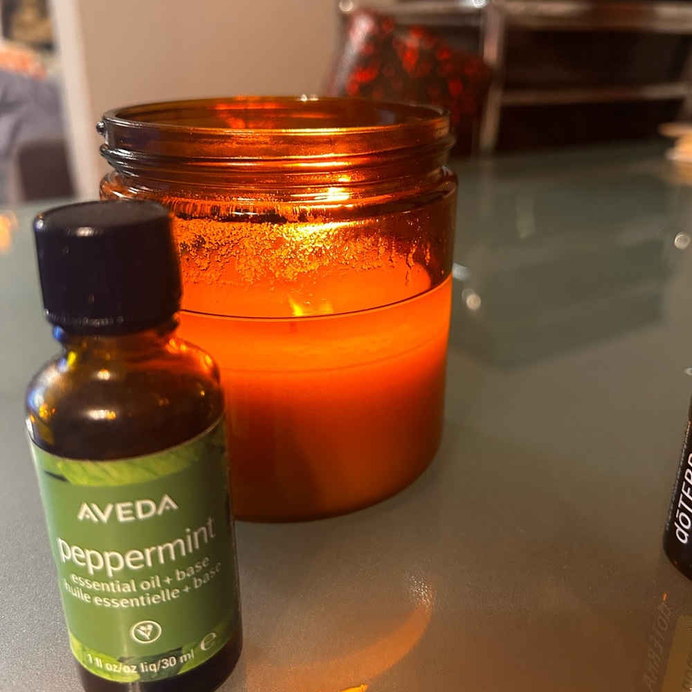 Barely used bottle of Aveda essential oil